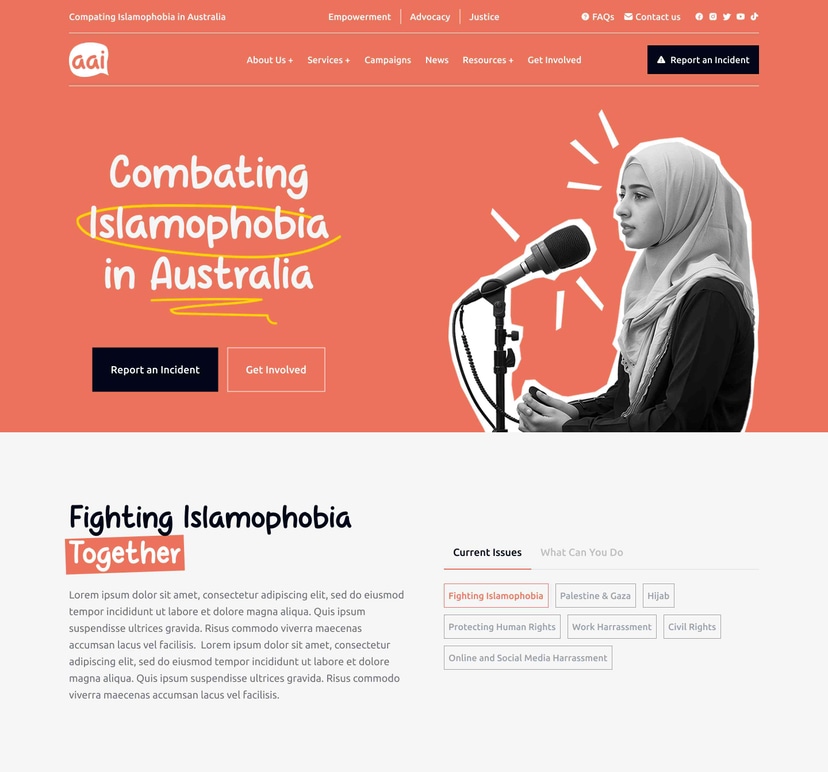 Action Againts Islamophobia